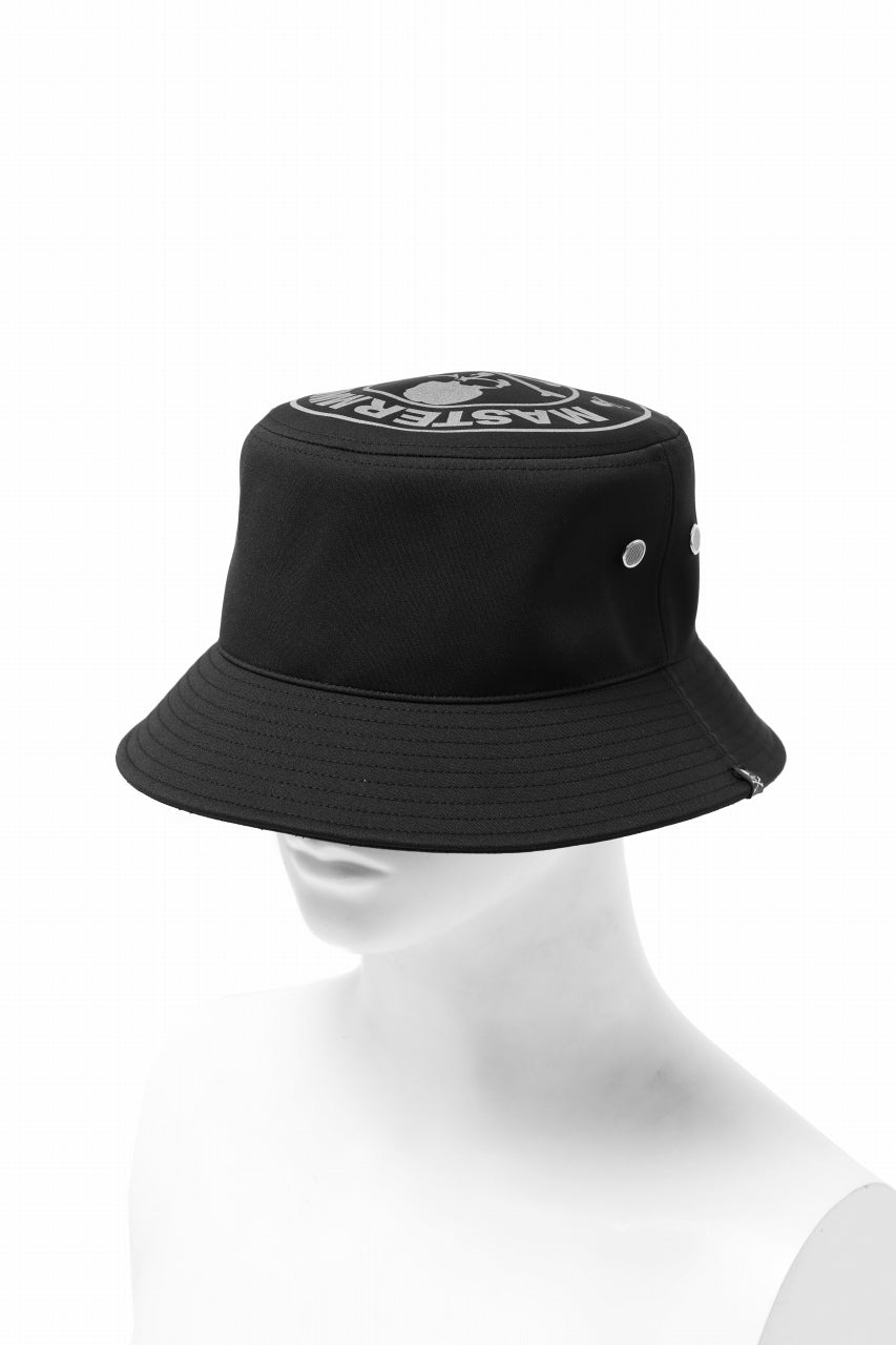 mastermind WORLD REFLECTIVE SKULL BUCKET HAT (BLACK)