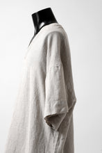 Load image into Gallery viewer, _vital exclusive minimal tunica tops / thin striped linen (BEIGE)