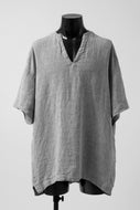 _vital exclusive minimal tunica tops / soft dobby linen (GREY)