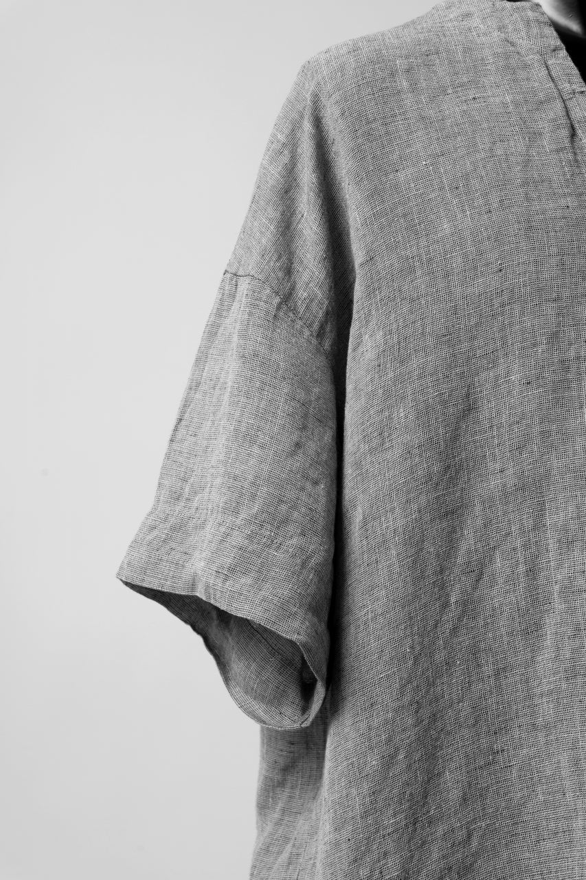 _vital exclusive minimal tunica tops / soft dobby linen (GREY)