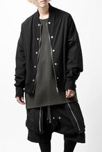 Load image into Gallery viewer, A.F ARTEFACT MA-1 BLOUSON / LIGHT WEIGHT NYLON (ALL BLACK)