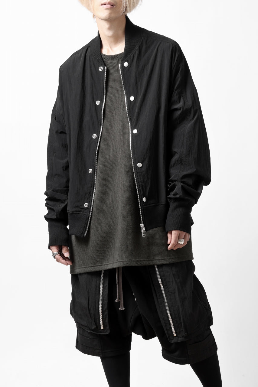 画像をギャラリービューアに読み込む, A.F ARTEFACT LIGHTWEIGHT BOMBER-JACKET (ALL BLACK)