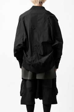 Load image into Gallery viewer, A.F ARTEFACT MA-1 BLOUSON / LIGHT WEIGHT NYLON (ALL BLACK)