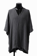 _vital exclusive minimal tunica tops / soft waffle woven (GREY)