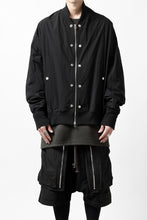 Load image into Gallery viewer, A.F ARTEFACT MA-1 BLOUSON / LIGHT WEIGHT NYLON (ALL BLACK)