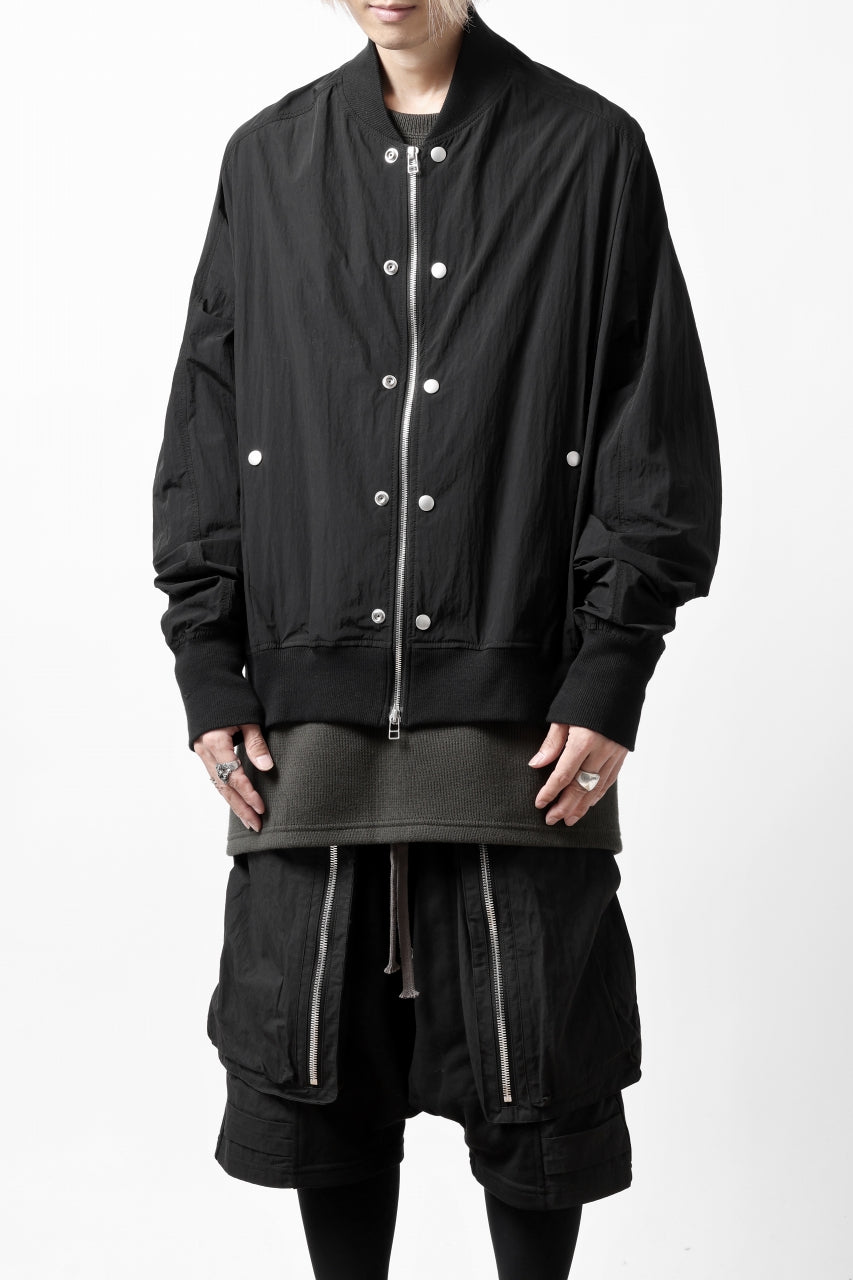 A.F ARTEFACT MA-1 BLOUSON / LIGHT WEIGHT NYLON (ALL BLACK)