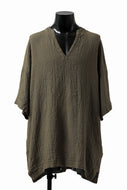 _vital exclusive minimal tunica tops / soft waffle woven (KHAKI)