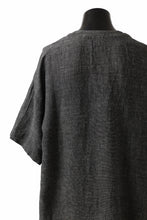 Load image into Gallery viewer, _vital exclusive minimal tunica tops / soft dobby linen (BLACK)