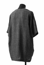 Load image into Gallery viewer, _vital exclusive minimal tunica tops / soft dobby linen (BLACK)