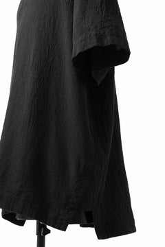 Load image into Gallery viewer, _vital exclusive minimal tunica tops / soft crepe linen (BLACK)