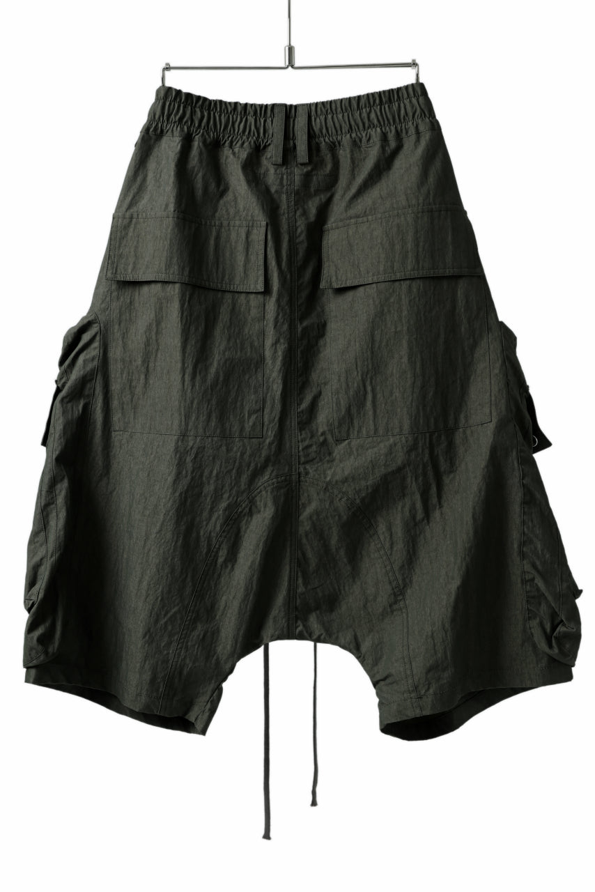 A.F ARTEFACT -BUSH- SARROUEL CARGO SHORTS (KHAKI)