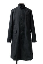 Load image into Gallery viewer, Aleksandr Manamis Double Benz Long Coat (BLACK)