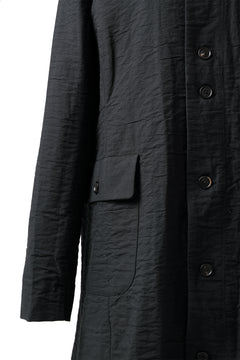 Load image into Gallery viewer, Aleksandr Manamis Double Benz Long Coat (BLACK)