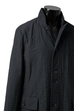 Load image into Gallery viewer, Aleksandr Manamis Double Benz Long Coat (BLACK)