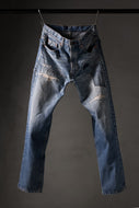 CHANGES RE50X VINTAGE LEVI’S-REMAKE DENIM PANTS (INDIGO #C)
