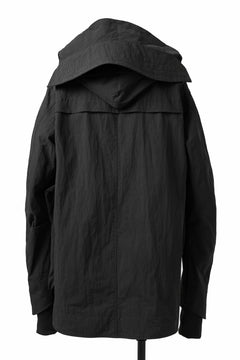 Load image into Gallery viewer, A.F ARTEFACT HOODIE ZIP PARKA-BLOUSON / NYCO WOVEN (BLACK)