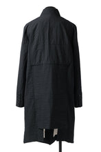 Load image into Gallery viewer, Aleksandr Manamis Double Benz Long Coat (BLACK)