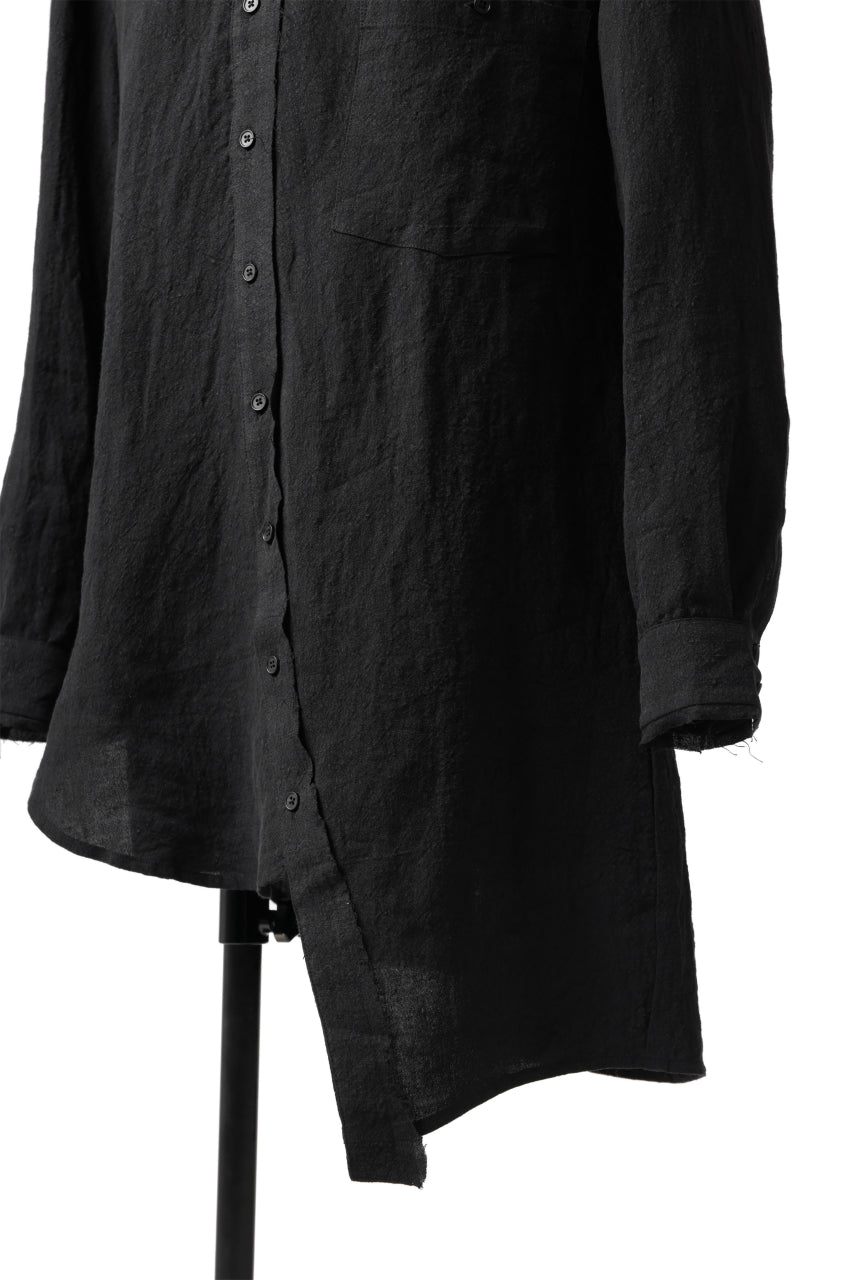 Aleksandr Manamis Asymmetry Shirt (BLACK)