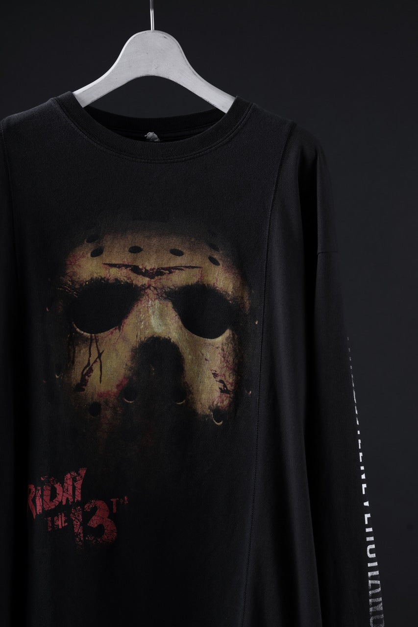 Load image into Gallery viewer, CHANGES exclusive VINTAGE REMAKE LS TOPS (CINEMA-FRIDAY THE 13TH-E)