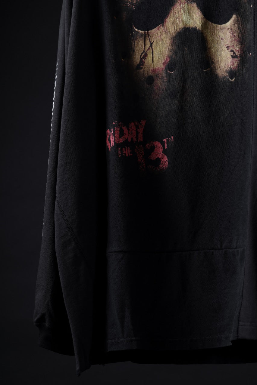 CHANGES exclusive VINTAGE REMAKE LS TOPS (CINEMA-FRIDAY THE 13TH-E)
