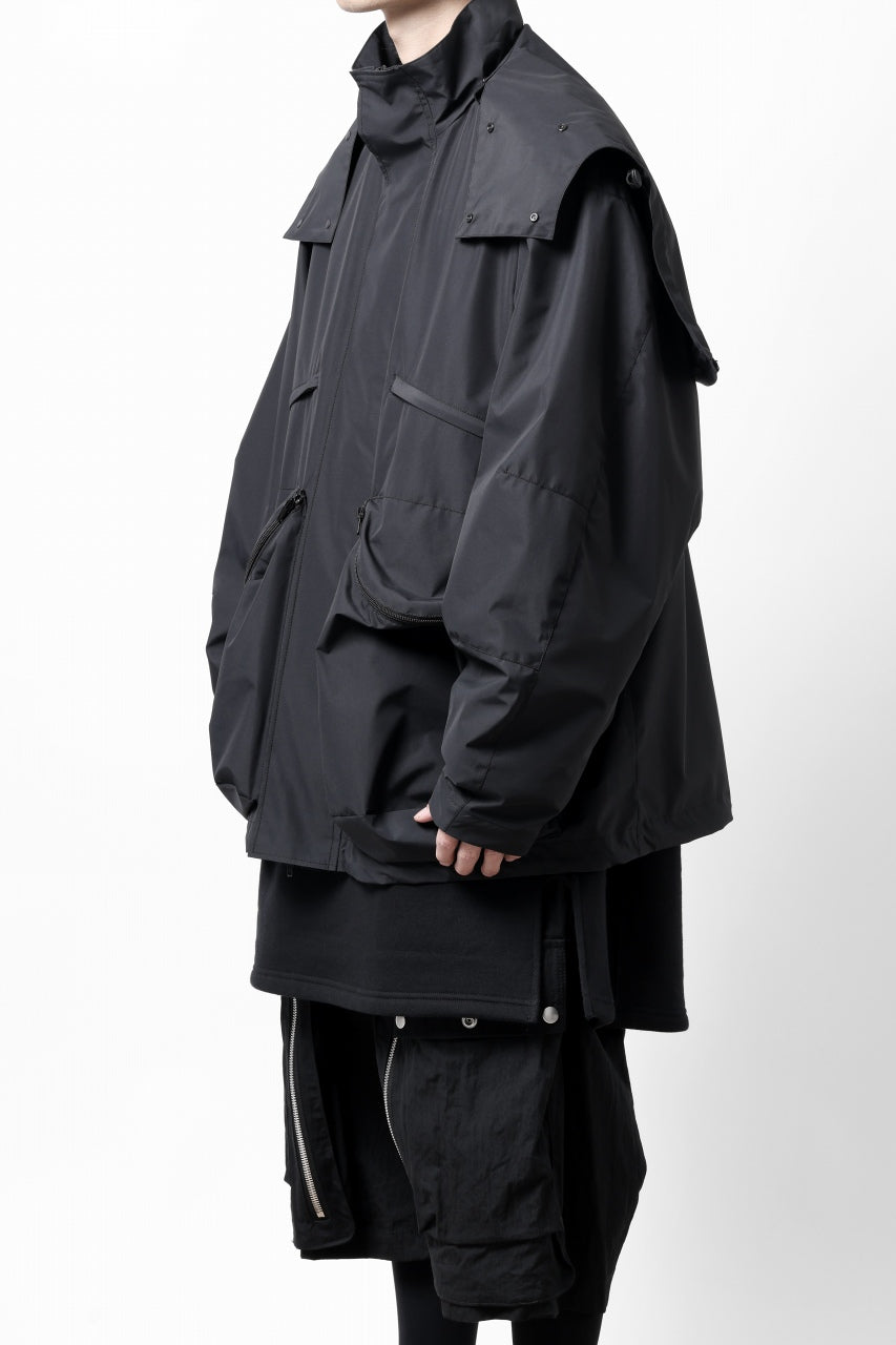 D-VEC SAILOR HOODED BLOUSON / GORE-TEX INFINIUM™ PRODUCT 2L (NIGHT SEA BLACK)