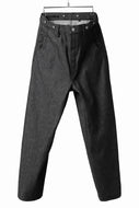KLASICA BEAUFORT 5 POCKET WORKER PANT / LIGHT WEIGHT DENIM (BLACK DENIM)