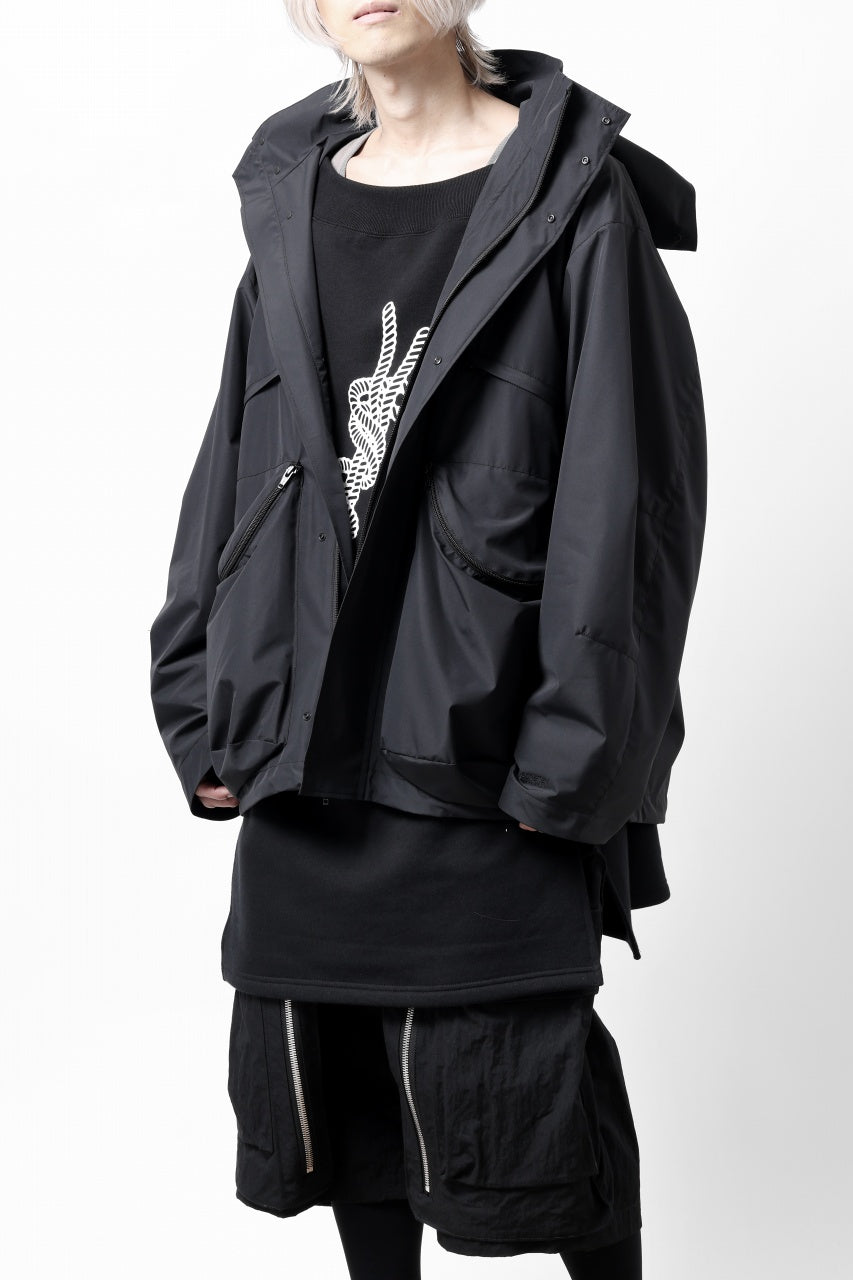 画像をギャラリービューアに読み込む, D-VEC SAILOR HOODED BLOUSON / GORE-TEX INFINIUM™ PRODUCT 2L (NIGHT SEA BLACK)