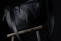 Load image into Gallery viewer, ISAMU KATAYAMA BACKLASH exclusive UTILITY BAG / GUIDI OILED CALF (BLACK)