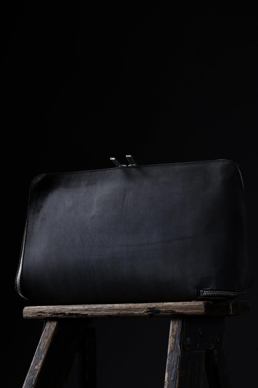 ierib onepiece clutch-bag / Shell Cordovan (MARBLE GREY #B)