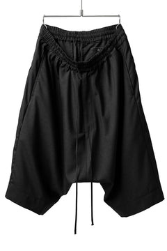 画像をギャラリービューアに読み込む, A.F ARTEFACT DRAPE SAROUEL SHORTS / TROPICAL (BLACK)