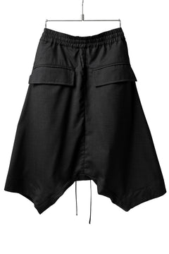 画像をギャラリービューアに読み込む, A.F ARTEFACT DRAPE SAROUEL SHORTS / TROPICAL (BLACK)