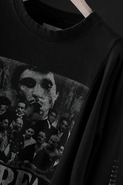 Load image into Gallery viewer, CHANGES exclusive VINTAGE REMAKE LS TOPS (CINEMA-SCARFACE-N)