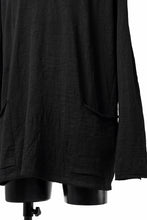 画像をギャラリービューアに読み込む, KLASICA DOZE SIDE POCKET WIDE BODY PULL / JACQUARD KNIT JERSEY (BLACK)