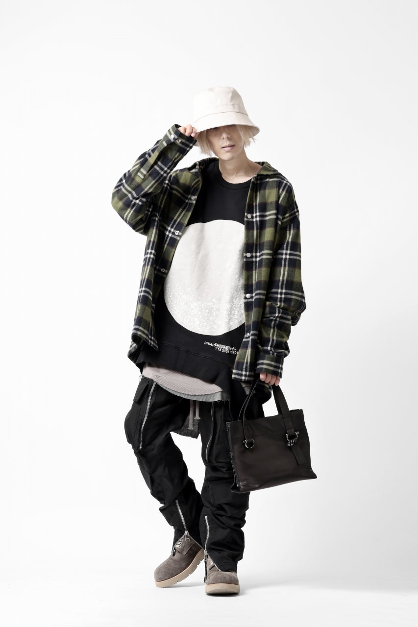 A.F ARTEFACT OVERSIZED CHECK SHIRT (KHAKI)