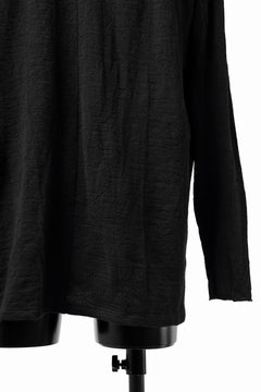 画像をギャラリービューアに読み込む, KLASICA DOZE SIDE POCKET WIDE BODY PULL / JACQUARD KNIT JERSEY (BLACK)