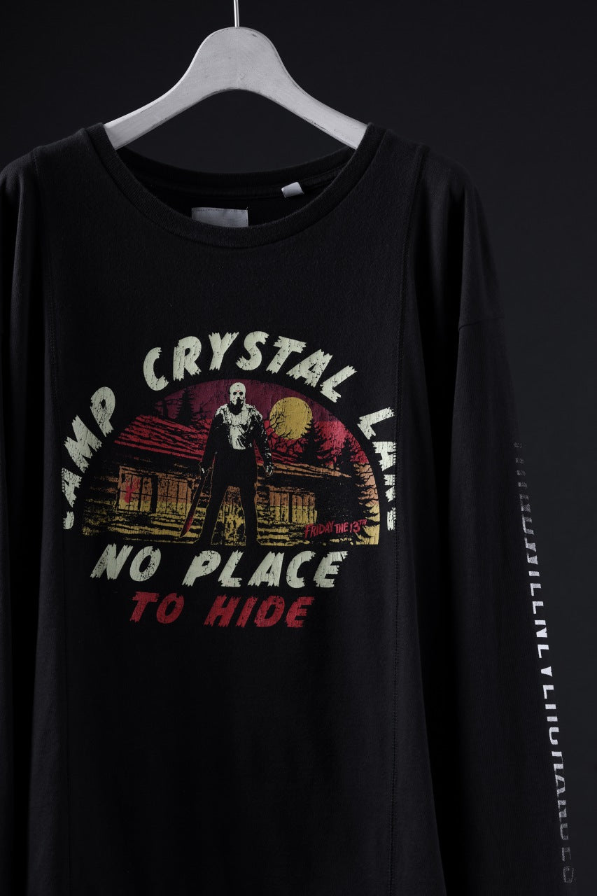 CHANGES exclusive VINTAGE REMAKE LS TOPS (CINEMA-FRIDAY THE 13TH-R)