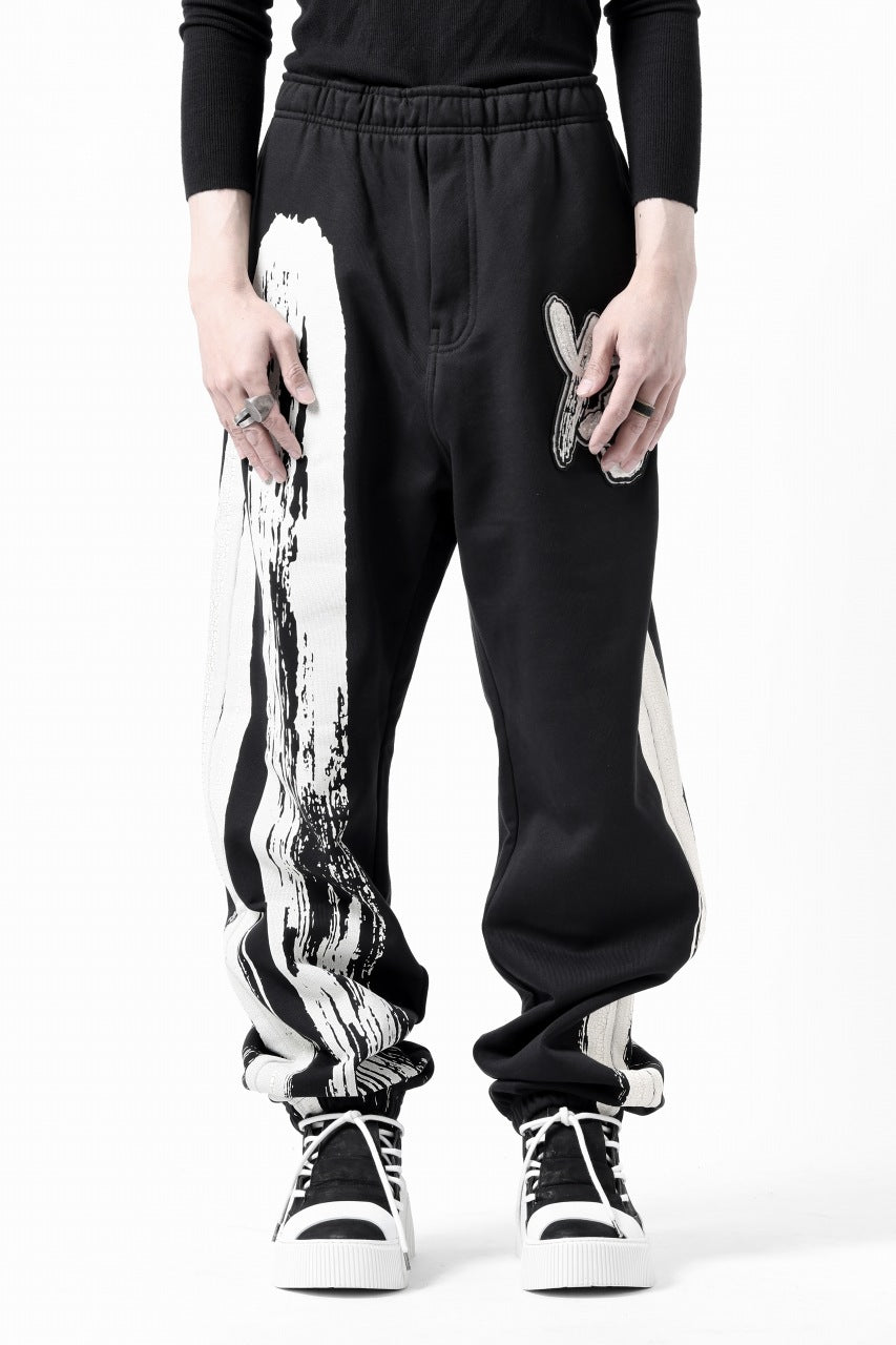 画像をギャラリービューアに読み込む, Y-3 Yohji Yamamoto LOGO FIT JOGGER PANTS / ORGANIC COTTON (BLACK)