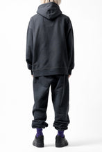 Load image into Gallery viewer, DEFORMATER.® [SET-UP] 3 PROCESSING SWEAT HOODIE &amp; JOGGER PANT - DYED/BIO/FROST EFFECT (VINTAGE BLACK)