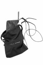 Load image into Gallery viewer, PAL OFFNER KEY BAG with STRAP HOLDER / CALF LEATHER (BLACK)
