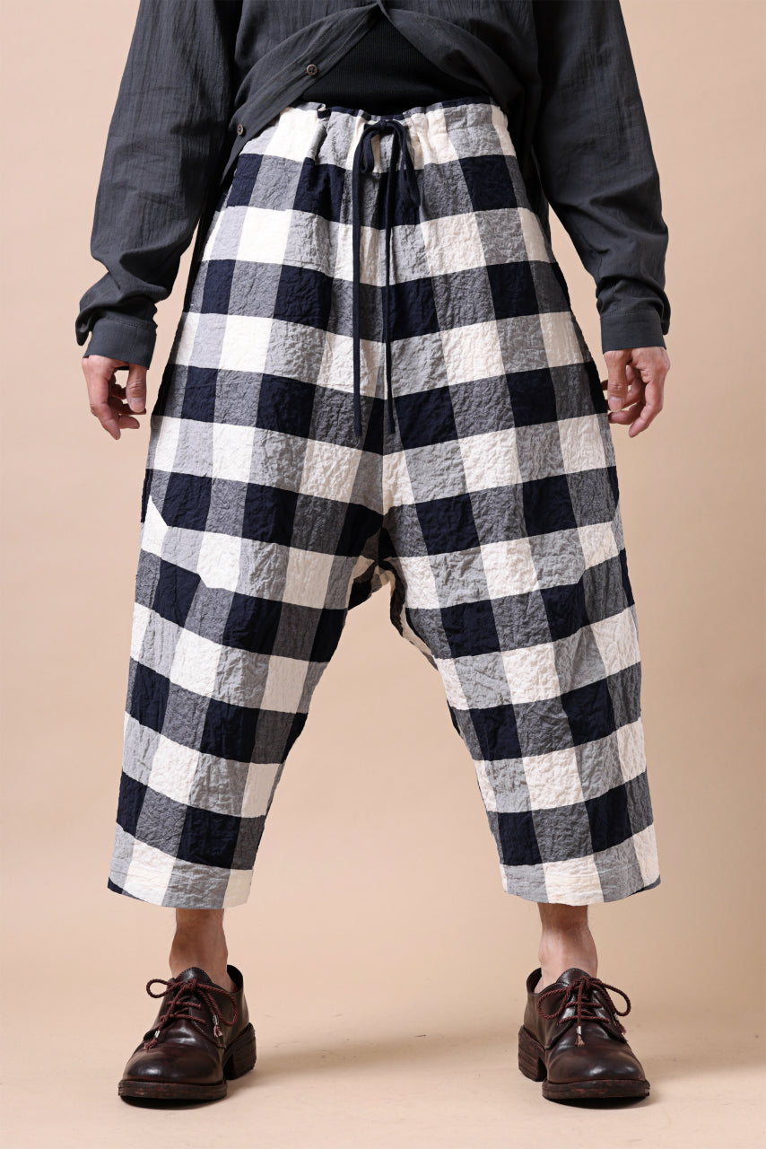 Load image into Gallery viewer, forme d&#39;expression Fisherman Pants (Big Check)