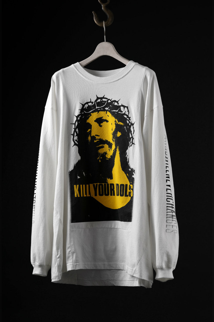 CHANGES exclusive VINTAGE REMAKE LS TOPS (90's-KILL YOUR IDOLS-2B)
