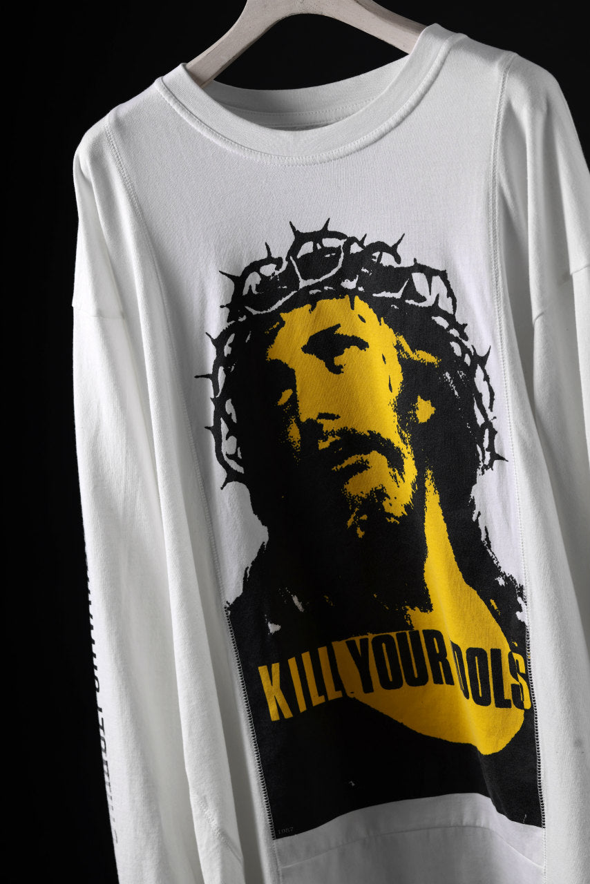 CHANGES exclusive VINTAGE REMAKE LS TOPS (90's-KILL YOUR IDOLS-2B)