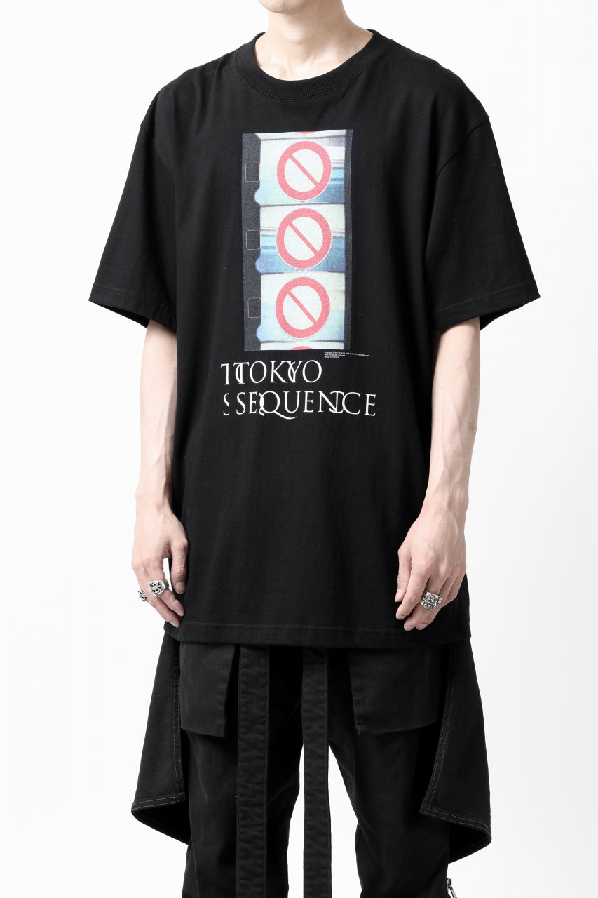 TOKYO SEQUENCE SHORT SLEEVE TEE / PH3 (BLACK)