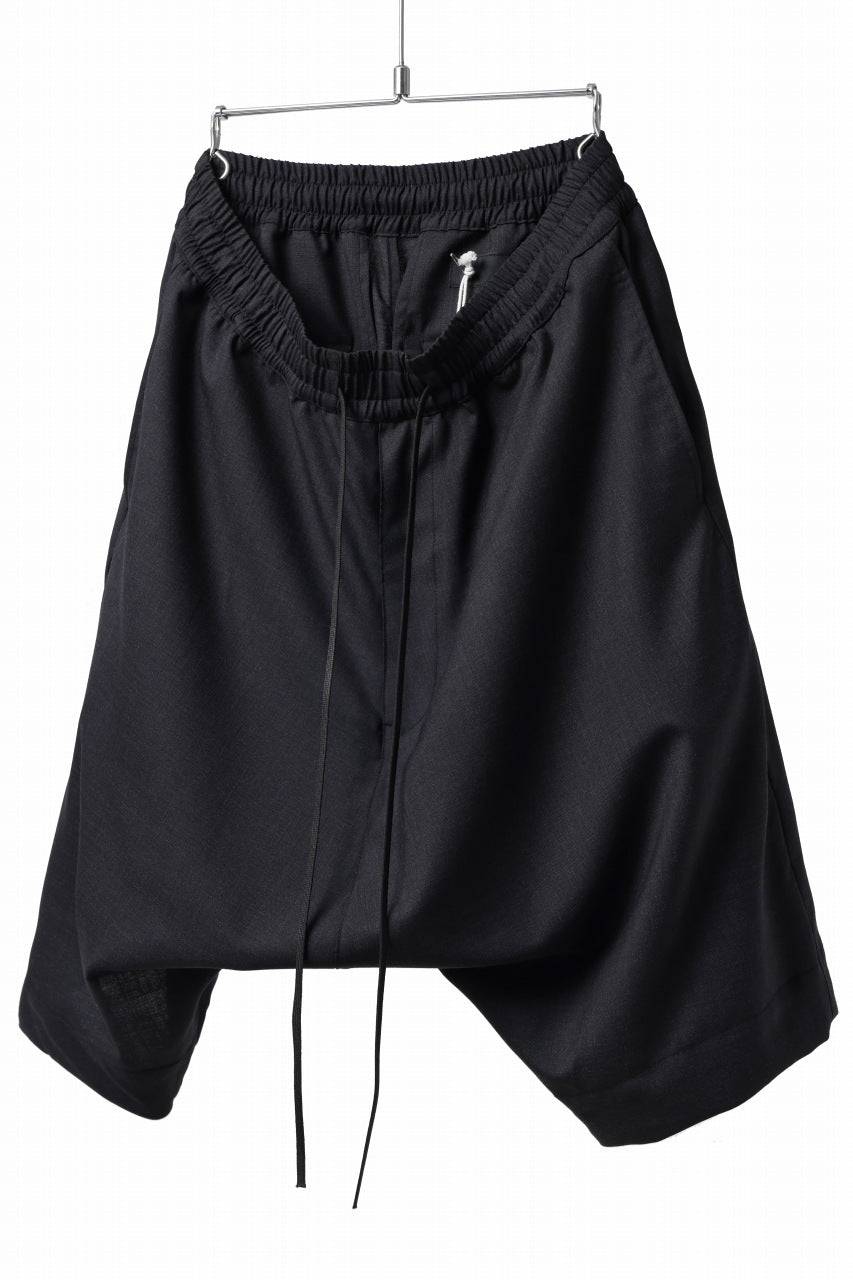 A.F ARTEFACT DRAPE SAROUEL SHORTS (D.GREY)