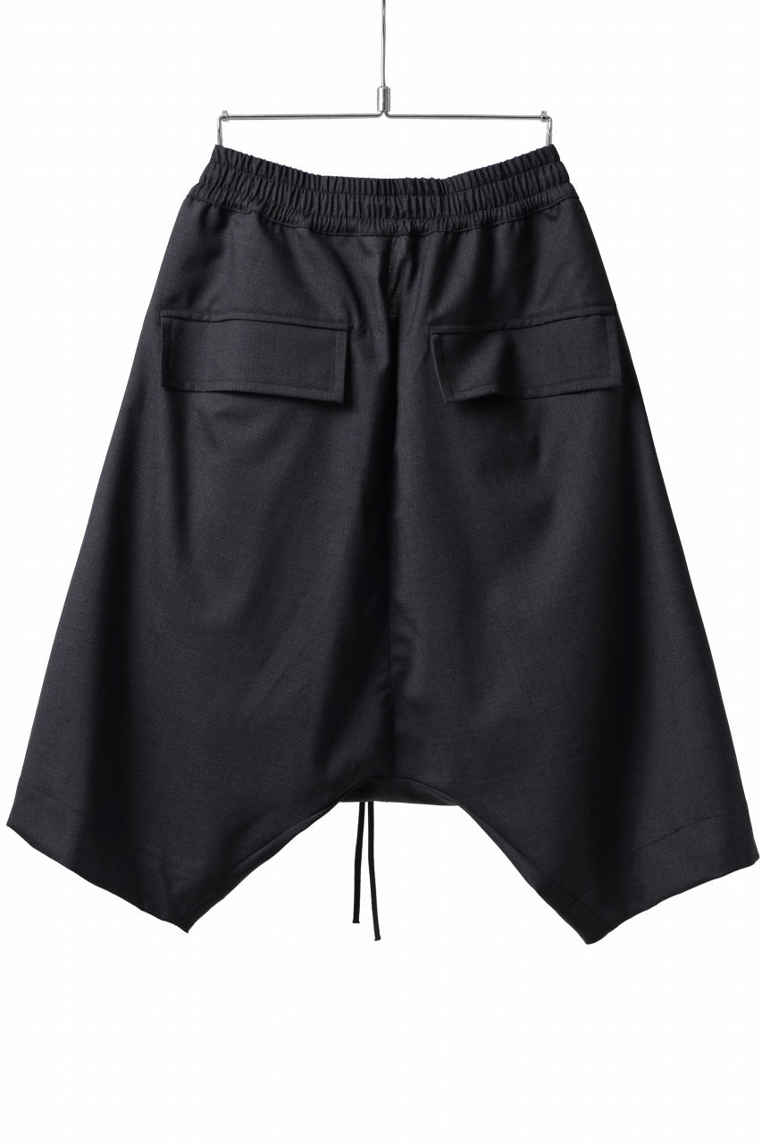 A.F ARTEFACT DRAPE SAROUEL SHORTS (D.GREY)