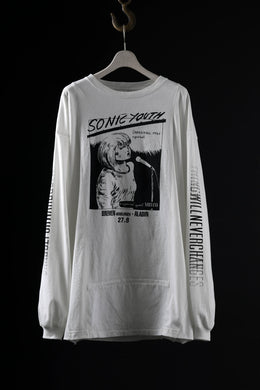 CHANGES exclusive VINTAGE REMAKE LS TOPS (MUSIC-SONIC YOUTH-2D)