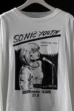 画像をギャラリービューアに読み込む, CHANGES exclusive VINTAGE REMAKE LS TOPS (MUSIC-SONIC YOUTH-2D)