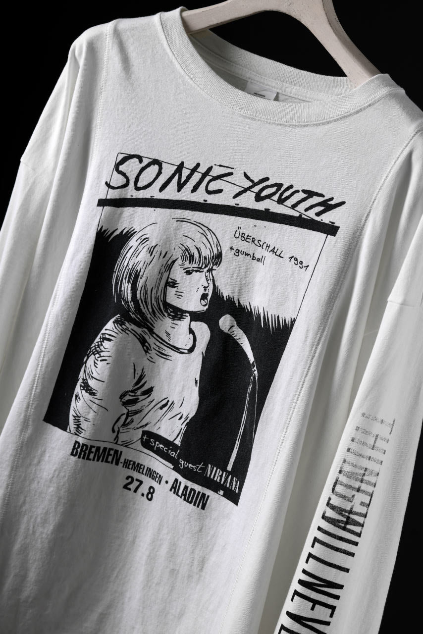 CHANGES exclusive VINTAGE REMAKE LS TOPS (MUSIC-SONIC YOUTH-2D)の