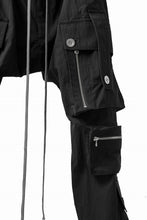 Load image into Gallery viewer, A.F ARTEFACT -RIPSTOP- SARROUEL CARGO LONG PANTS (BLACK)