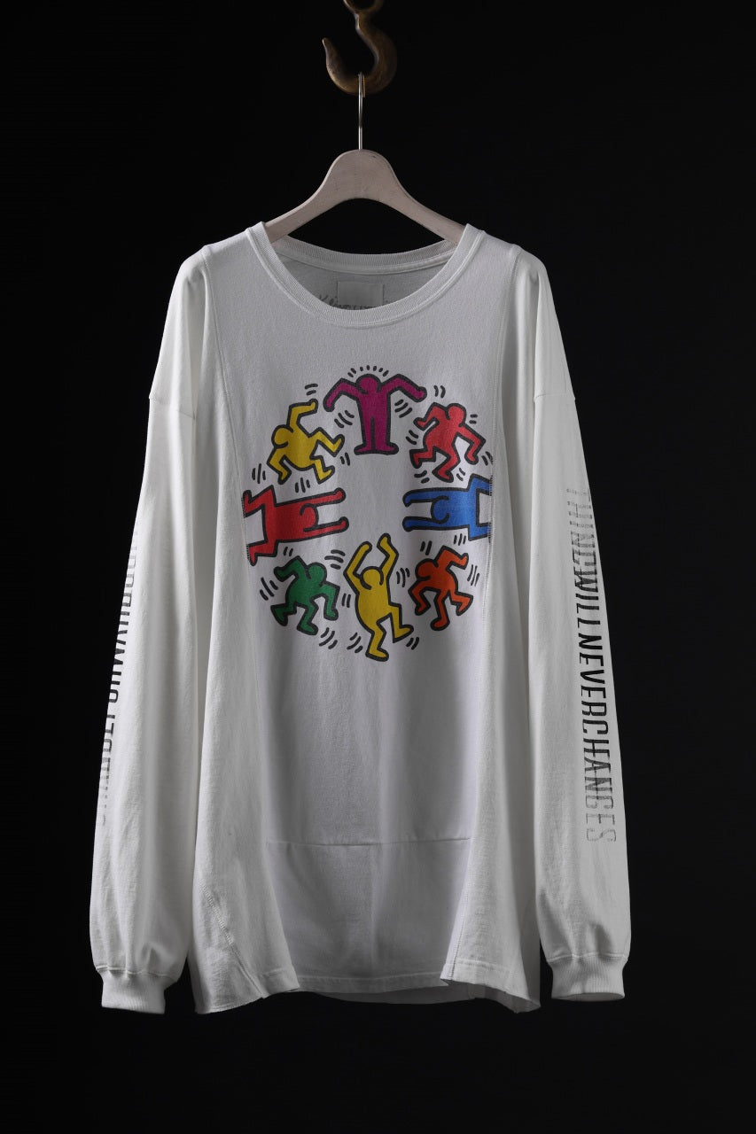 CHANGES exclusive VINTAGE REMAKE LS TOPS (ART-KEITH HARING-2F)